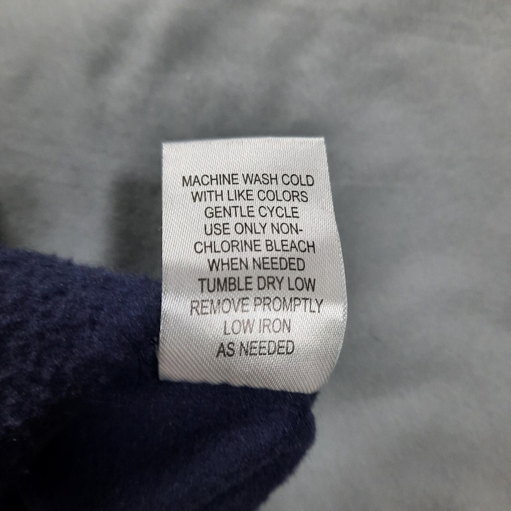 Rebecca Malone Christmas Fleece Vest Womens XL Snowman Cardinals Blue Full Zip - Picture 10 of 12